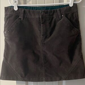 Horny Toad Dark Gray Mini Skirt